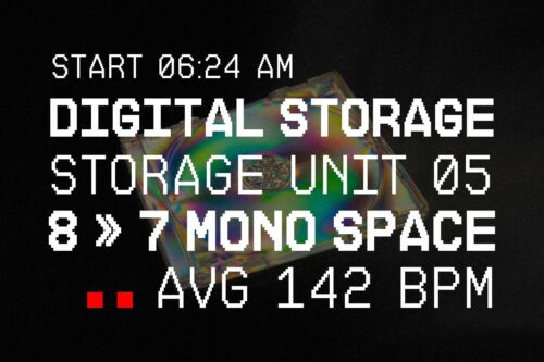 Informix retro techno monospaced font inspired by classic computer terminals and digital technology