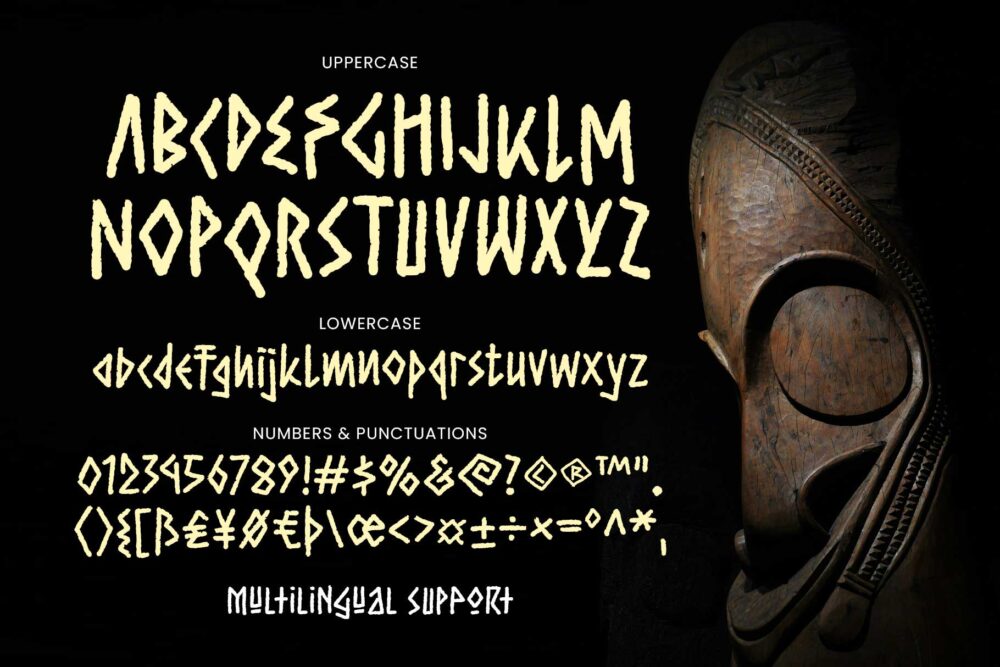 Ancient Curse font preview