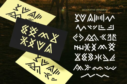 Ancient Curse font preview