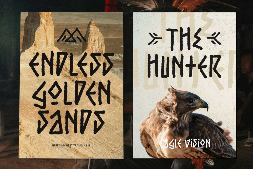 Ancient Curse font preview