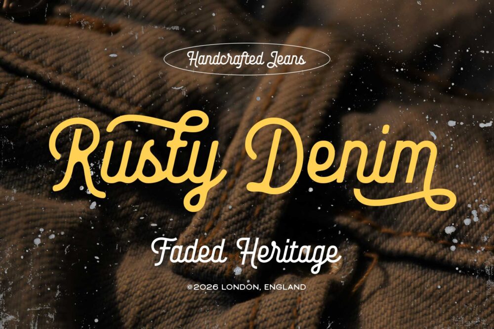 Baloghen vintage monoline script font specimen